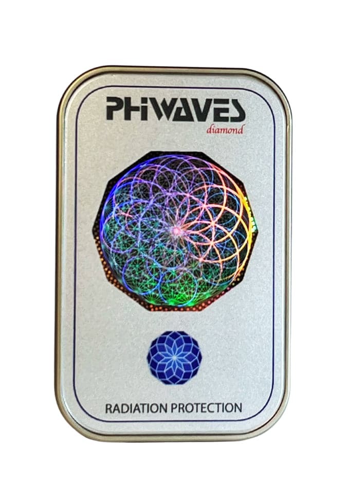 Phiwaves Diamond guardado en bolsillo de camisa